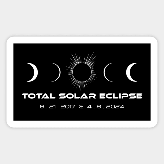 Total Solar Eclipse April 2024 Sticker by LucentJourneys